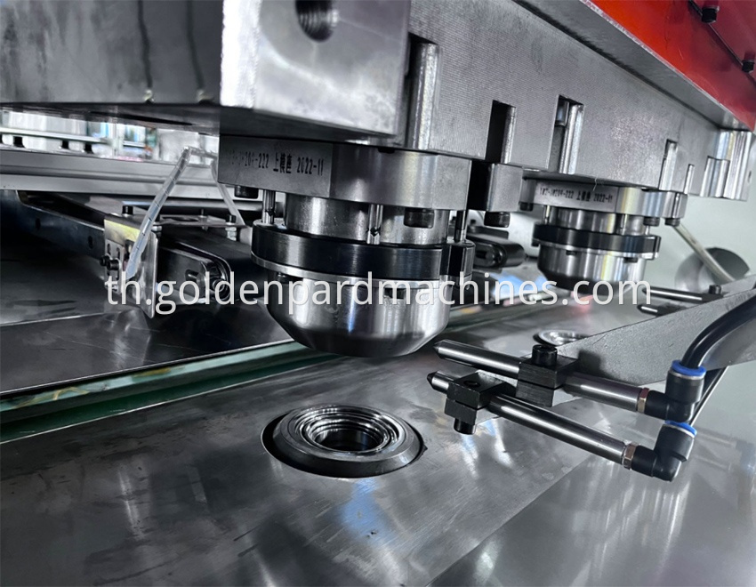 Automatic tinplate aluminum easy Open End can lid making machine production machine3
